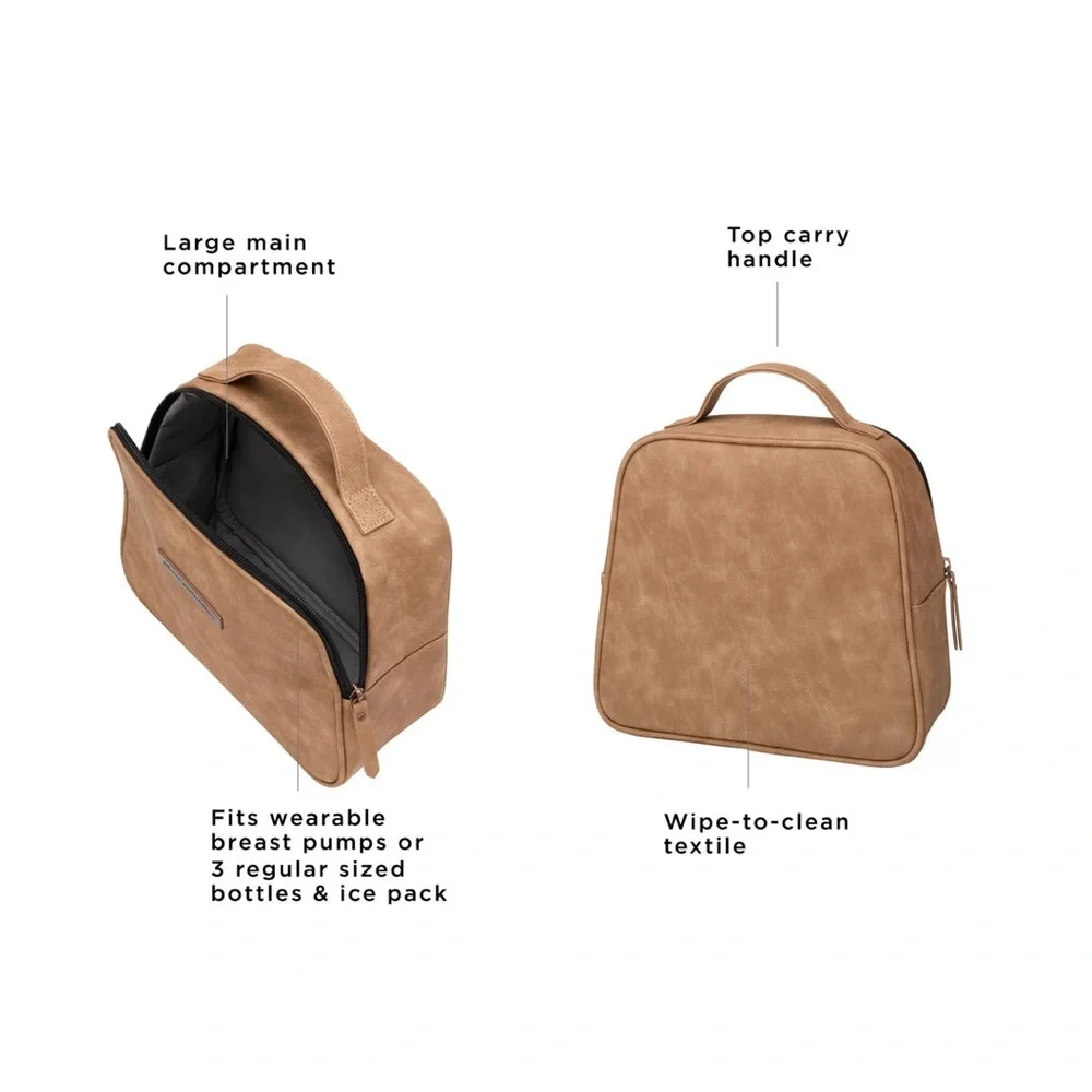 petunia pickle bottom - Tandem Bottle & Lunch Tote - Limited Edition in Brioche